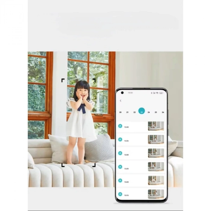 Nevamel Uygulama Destekli Wi-Fi Ev Güvenlik Kamerası