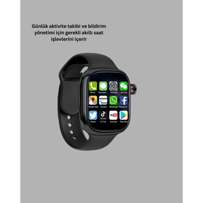 Nevamel® Uyku Takipli GPS’li SIM Kart Destekli Akıllı Saat