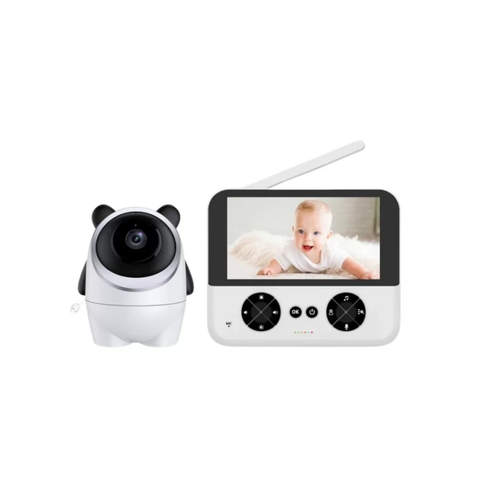 Nevamel® Uzaktan Kontrollü HD Bebek Kamerası Zoom ve Sıcaklık Sensörlü Yeni Nesil