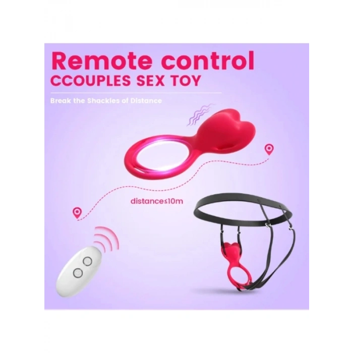 Nevamel® Uzaktan Kumandalı Giyilebilir Panty Vibratör – Çift Uyarım, 10 Mod, Şarjlı, Sessiz, Ipx6