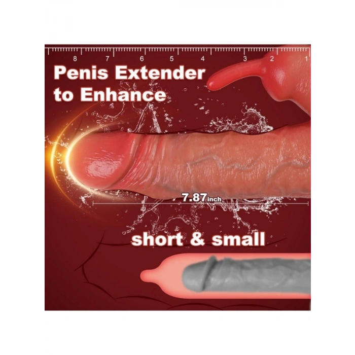 Nevamel® Uzaktan Kumandalı Tavşan Penis Kılıfı