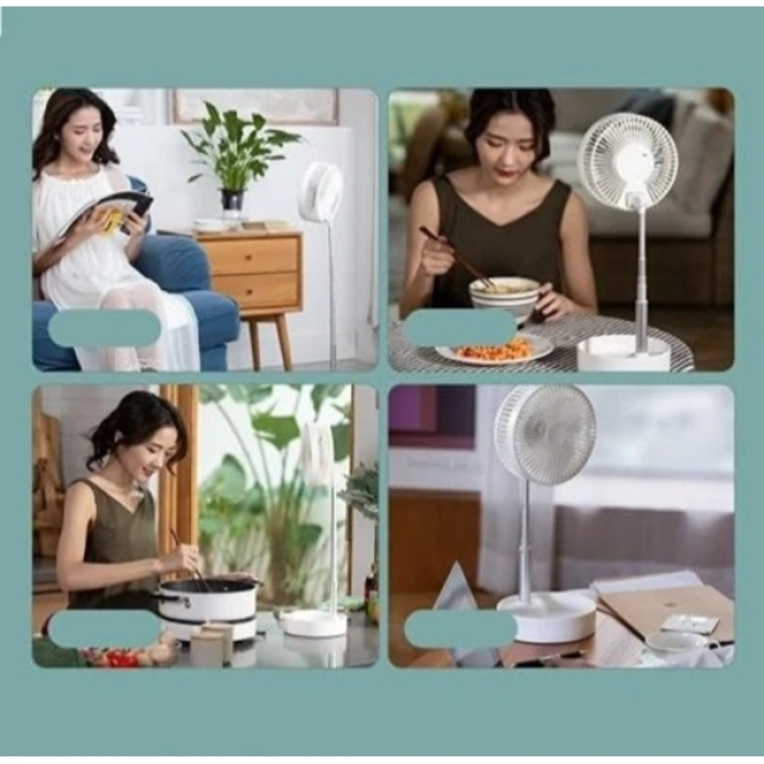 Nevamel Uzaktan Kumandalı USB Mini Masaüstü Fan