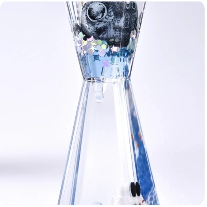 Nevamel Uzay Temalı Dökülen Yağ Kum Saati