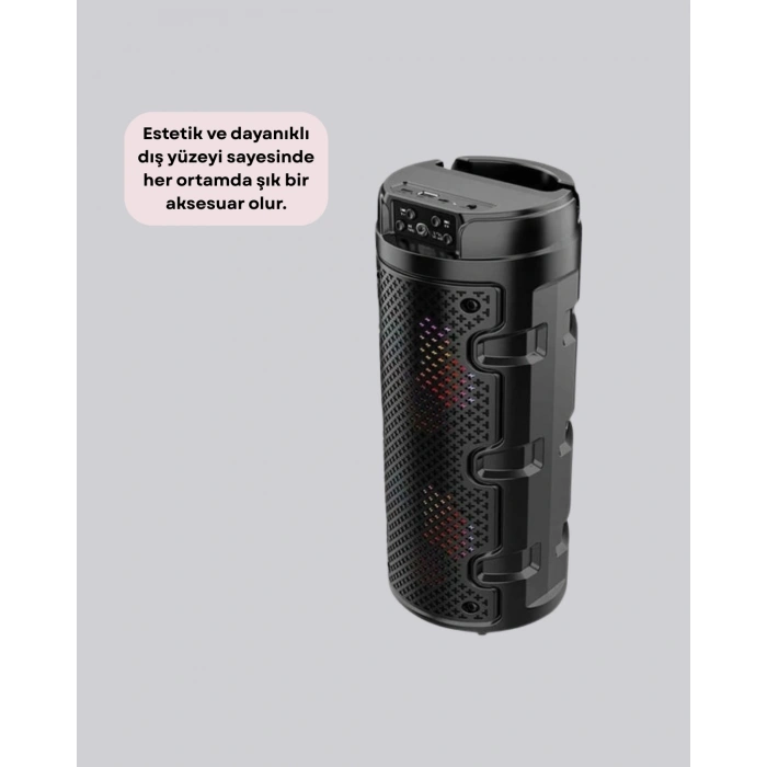 Nevamel Uzun Pil Ömrü Sunan Kablosuz Bluetooth Hoparlör