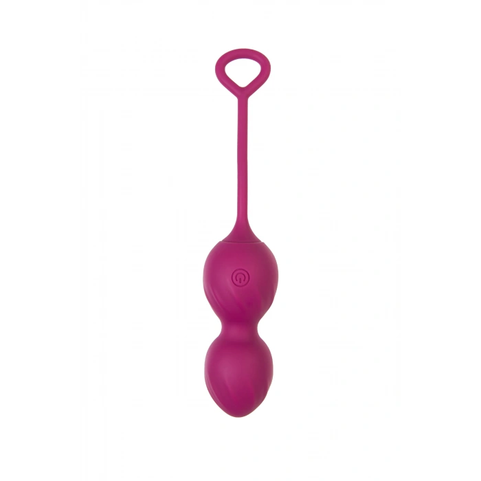 Nevamel® Vaginal Balls Leroina Moussy, Silicone, Burgundy, 17 Cm