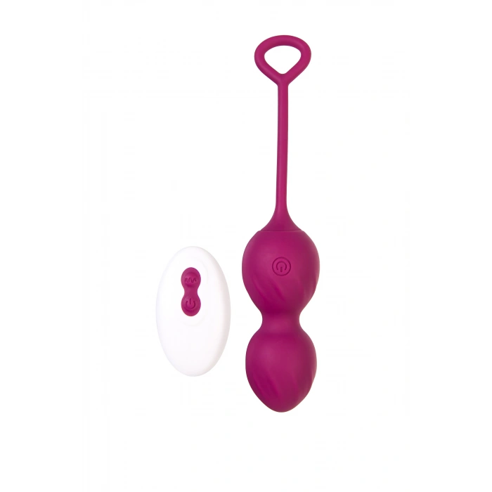 Nevamel® Vaginal Balls Leroina Moussy, Silicone, Burgundy, 17 Cm