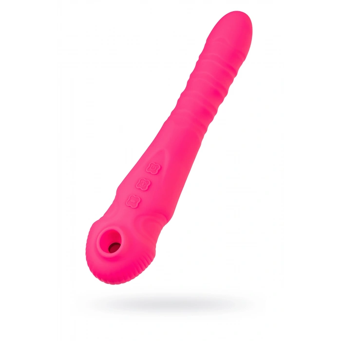 Nevamel® Vakum Uyarımlı Vibratör-Pulsatör Jos Cotox, Silikon, Pembe, 23 Cm