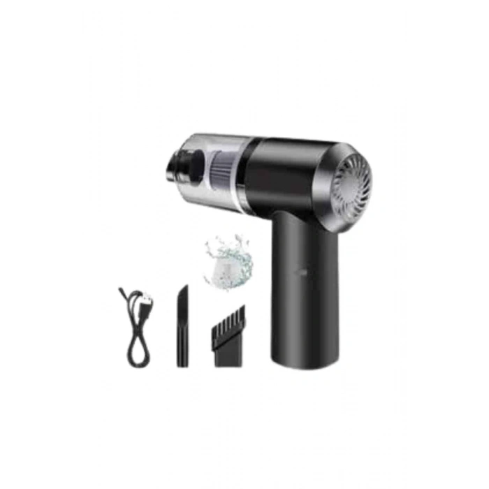 Nevamel Vakumlu Araç İçi Süpürge Taşınabilir Pratik Şarjlı Temizlenebilir