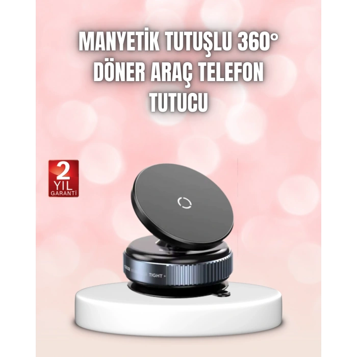 Nevamel Vakumlu Manyetik Araç İçi Telefon Standı