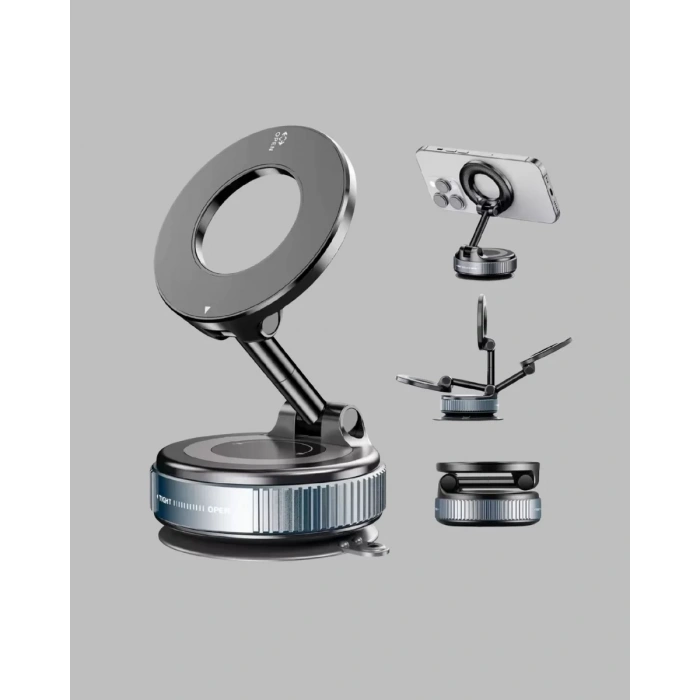 Nevamel® Vakumlu Manyetik Araç Telefon Tutucu Güçlü Tutuş