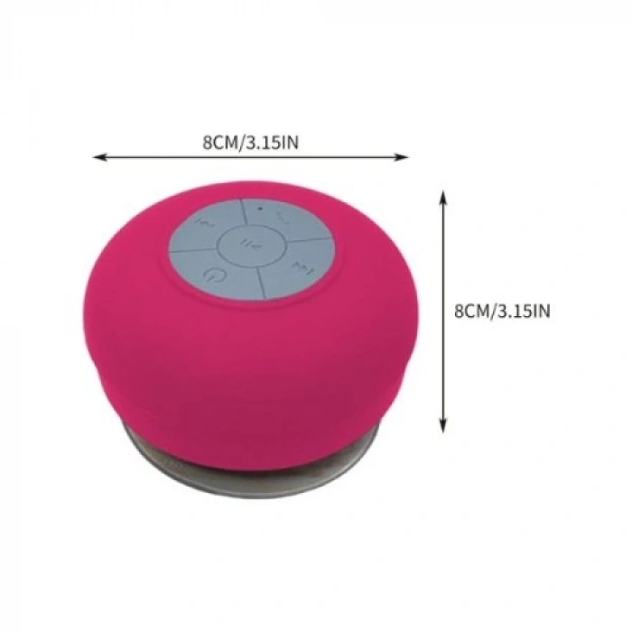 Nevamel Vakumlu Su Geçirmez Bluetoothlu Mini Duş Hoparlörü