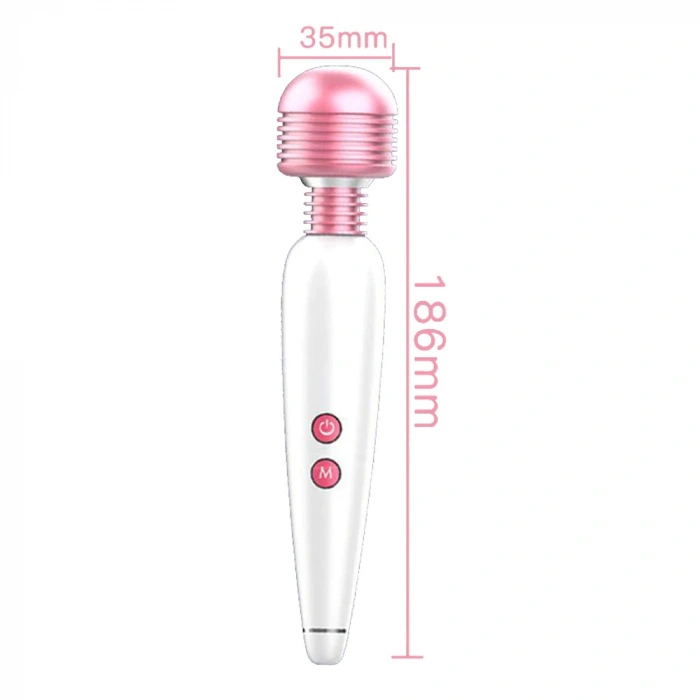 Nevamel® Vibex Usb Şarjlı 12 Hızlı Wand Vibratör