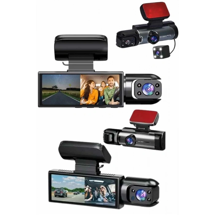 Nevamel Video ve Fotoğraf Kaydedici Sürüş Kamerası Ön ve Arka Çift Kameralı