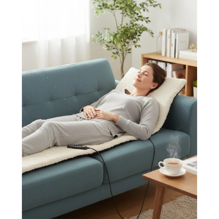 Nevamel® Vücut Masaj Matı Isı Terapili ve Çok Bölgeli Masaj