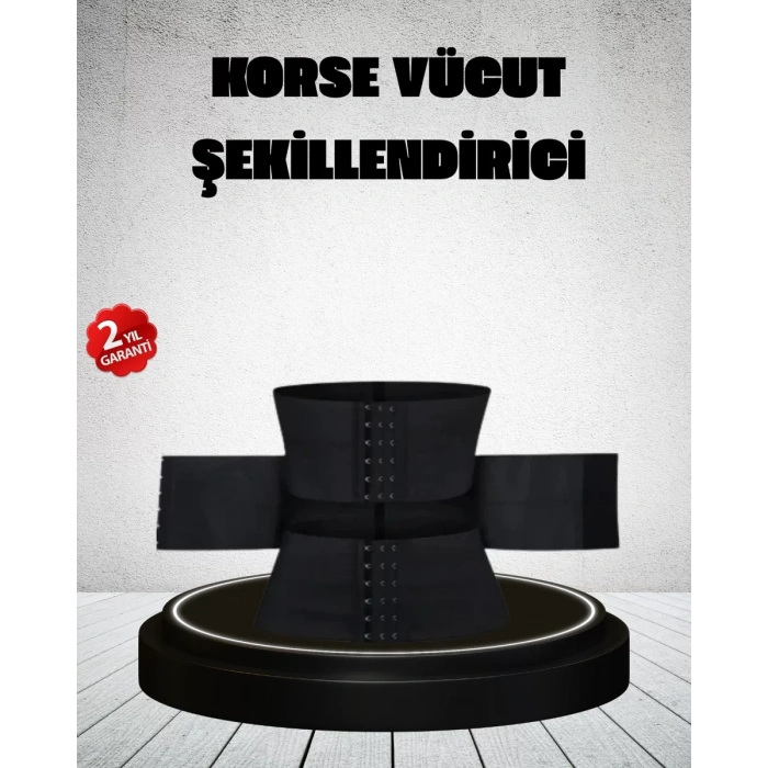 Nevamel® Vücut Şekillendirici Bel Sargısı Kaymaz Esnek Tasarım