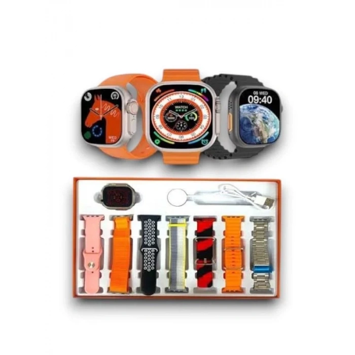 Nevamel® Watch 8 Ultra 7 Kordonlu Akıllı Saat