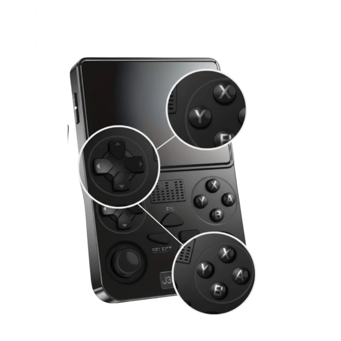 Nevamel® Wi-Fi Özellikli Taşınabilir Retro Oyun Konsolu Analog Joystickli