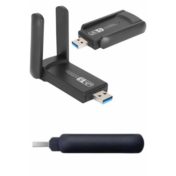 Nevamel Wifi Alıcı Dual Band Usb 3.0 Adaptör Kablosuz Windows 7/8/10/11