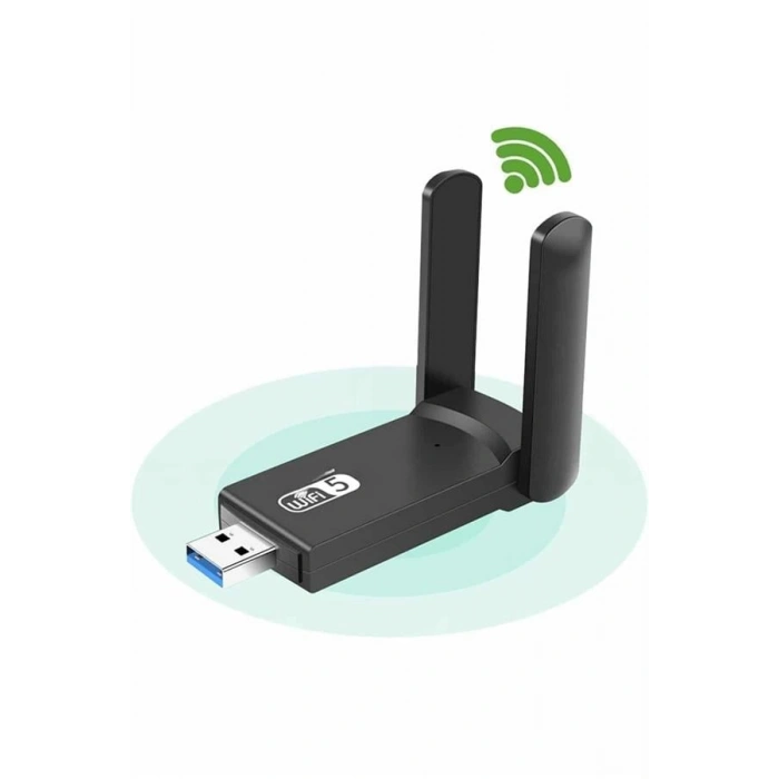 Nevamel Wifi Alıcı Dual Band Usb 3.0 Adaptör Kablosuz Windows 7/8/10/11
