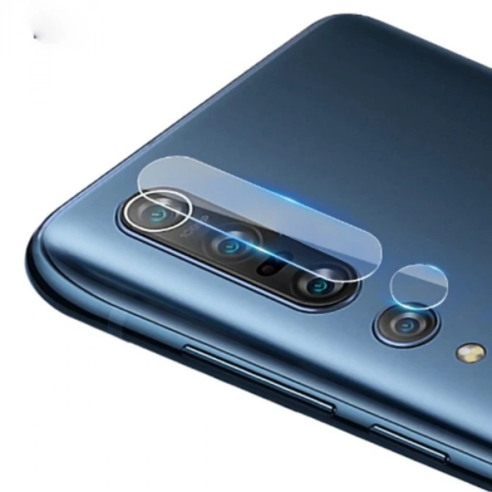 Nevamel Xiaomi Mi 10 Tempered Cam Kamera Koruyucu-(5775)