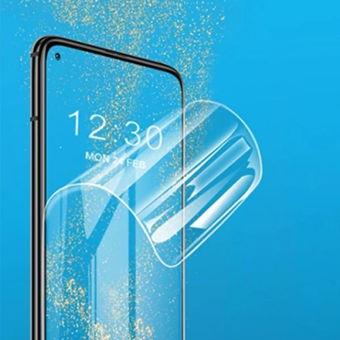 Nevamel Xiaomi Mi 10T 10T Pro 3D Full Membran Nano Hidrojel Film Ekran Koruyucu-(5775)