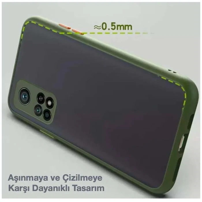 Nevamel Xiaomi Mi 10T - Mi 10T Pro Kamera Korumalı Premium Silikon Kılıf-(5775)