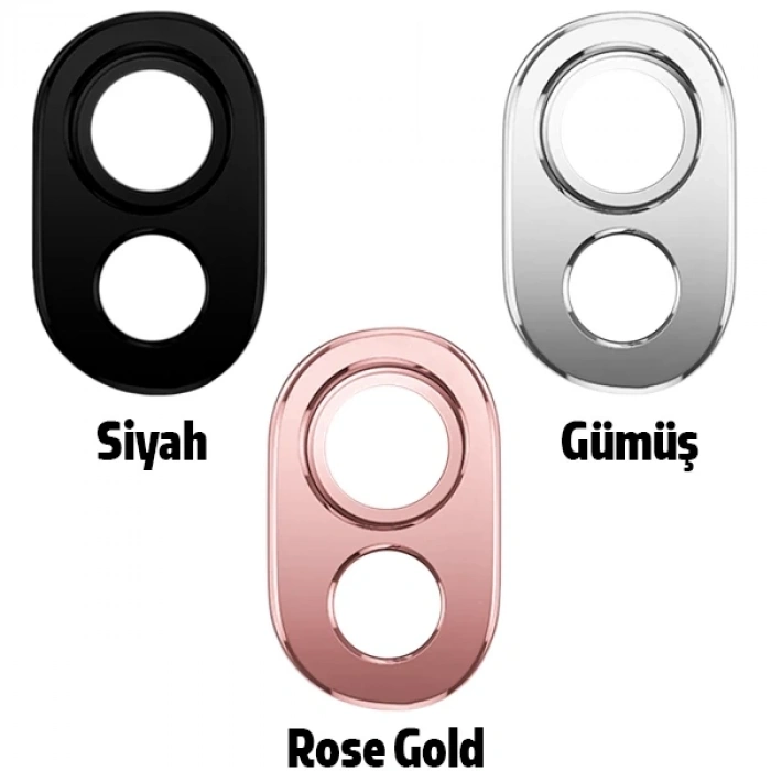 Nevamel Xiaomi Mi 11 3D Metal Kamera Koruyucu Metal Lens-(5775)