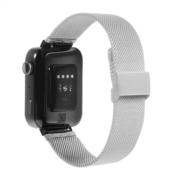 Nevamel Xiaomi miui watch Akıllı Saat 18mm Akıllı Saat Çelik Toka Kayış Kordon-(5775)