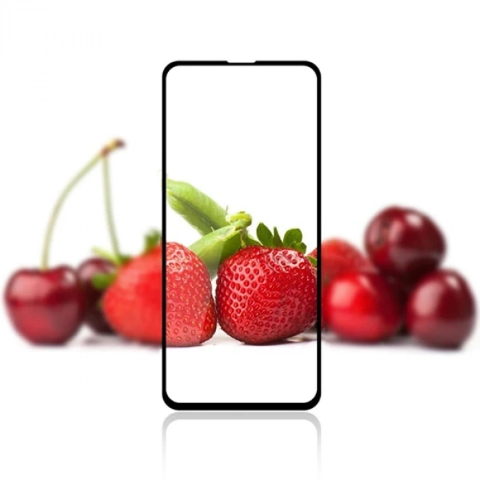 Nevamel Xiaomi Poco F2 Pro 3D Full Glue Tempered Cam Ekran Koruyucu-(5775)