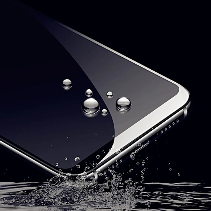 Nevamel Xiaomi Redmi Note 8 3D Full Glue Tempered  Cam Ekran Koruyucu-(5775)