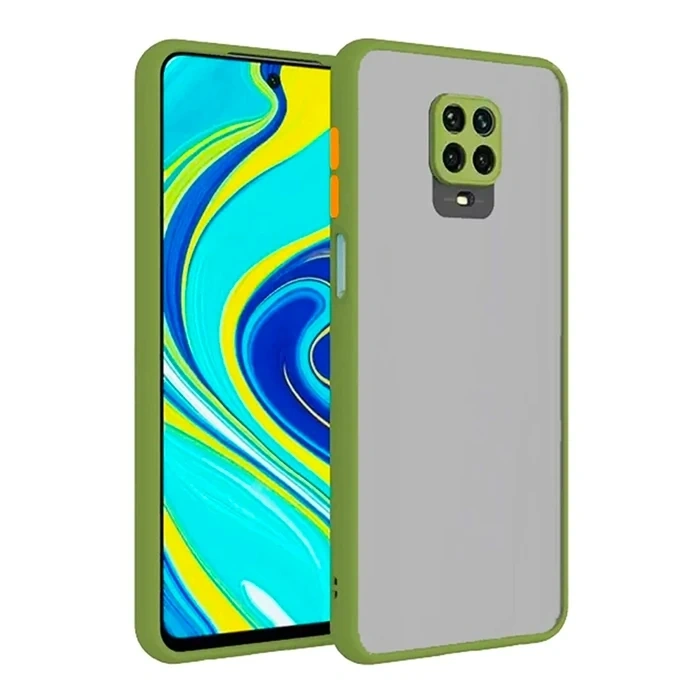 Nevamel Xiaomi Redmi Note 9s Note 9 Pro Kamera Korumalı Premium Silikon Kılıf-(5775)