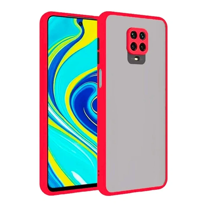 Nevamel Xiaomi Redmi Note 9s Note 9 Pro Kamera Korumalı Premium Silikon Kılıf-(5775)