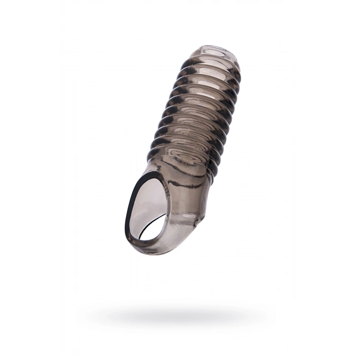Nevamel® Xlover Penis Kılıfı, Boyut Arttırıcı, Tpe, Siyah Şeffaf, 11 Cm