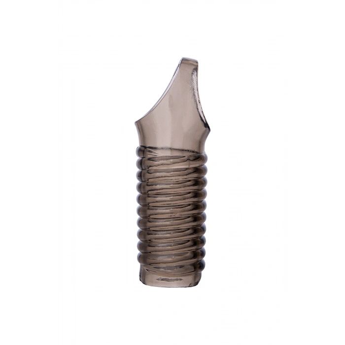 Nevamel® Xlover Penis Kılıfı, Boyut Arttırıcı, Tpe, Siyah Şeffaf, 11 Cm