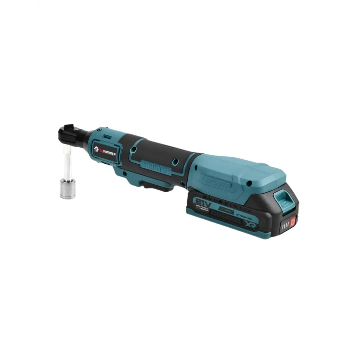 Nevamel® Yandan Sıkma Somun Uyumlu Akülü Cırcır Kolu 21V Güçlü Tork