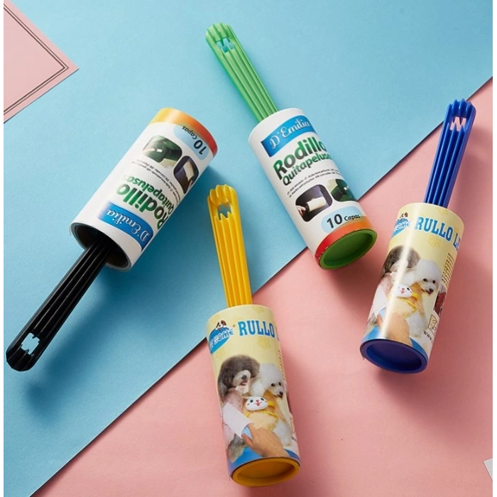 Nevamel Yapışkanlı Tüy Toz Toplayıcı Rulo Seti