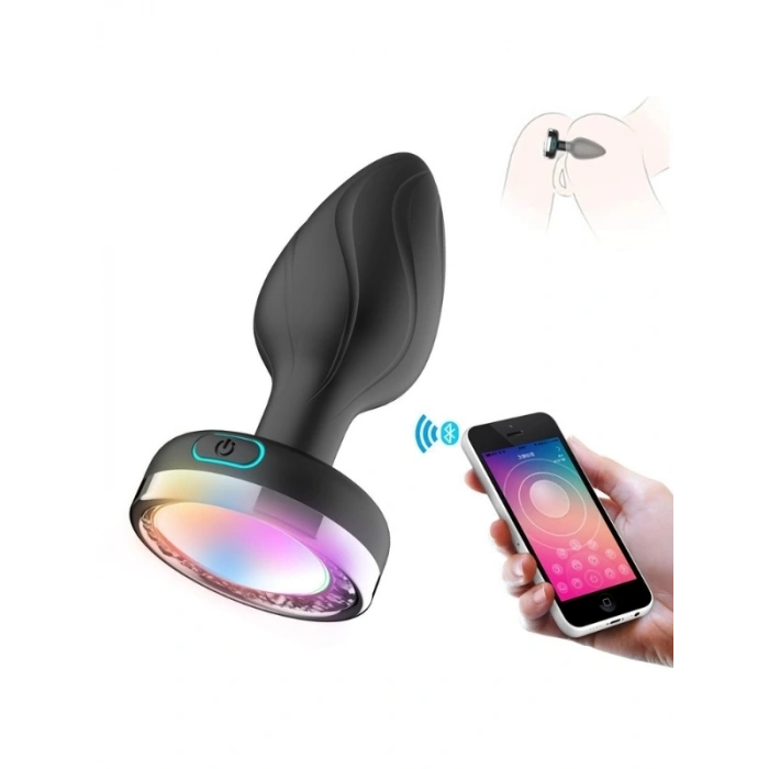 Nevamel® Ycxydr Telefon Kontrollü Titreşimli Anal Plug