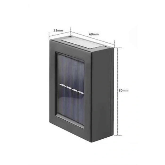 Nevamel Yeni Model Solar Çift Taraflı Duvar Lambası Dekoratif Duvar Lambası