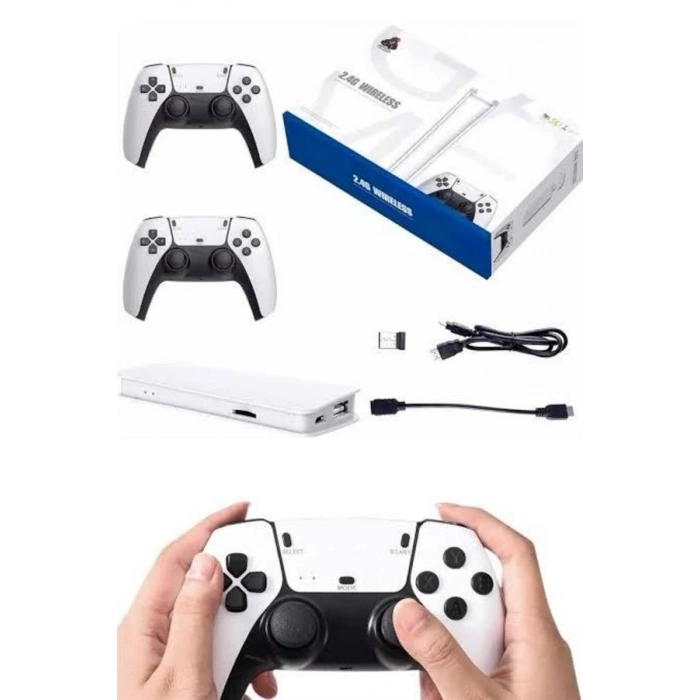 Nevamel® Yeni nesil 4k Hd 2.4g Kablosuz Kol 3000 Oyunlu Game Station Retro Atari Game Box