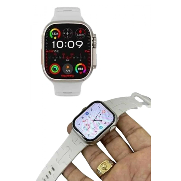 Nevamel Yeni Nesil Akıllı Saat Amoled Ekran Yüksek Çözünürlüklü 41 mm Kasa