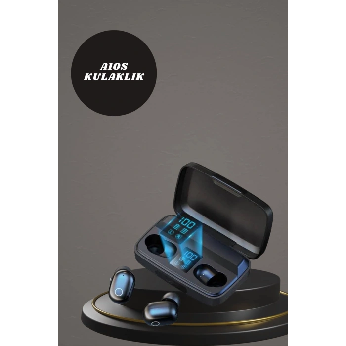 Nevamel Yeni Nesil Akıllı Saat ve Bluetooth Kulaklık Kampanyası Dokunmatik Kare 7 Kordonlu