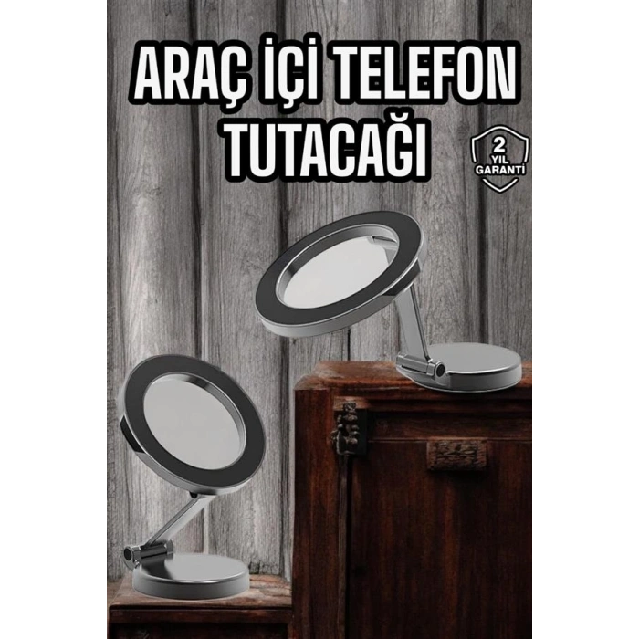 Nevamel Yeni Nesil Araç İçi Mıknatıslı Telefon Tutacağı Tüm Telefonlara Uyumlu