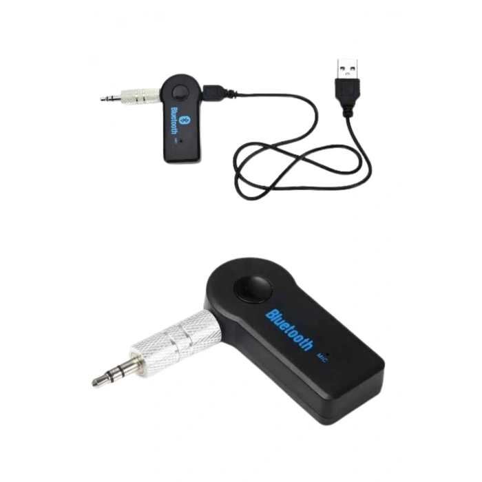 Nevamel Yeni Nesil Bluetooth Aux Araç Kiti Siyah TV Tablet Telefon Araç Araba