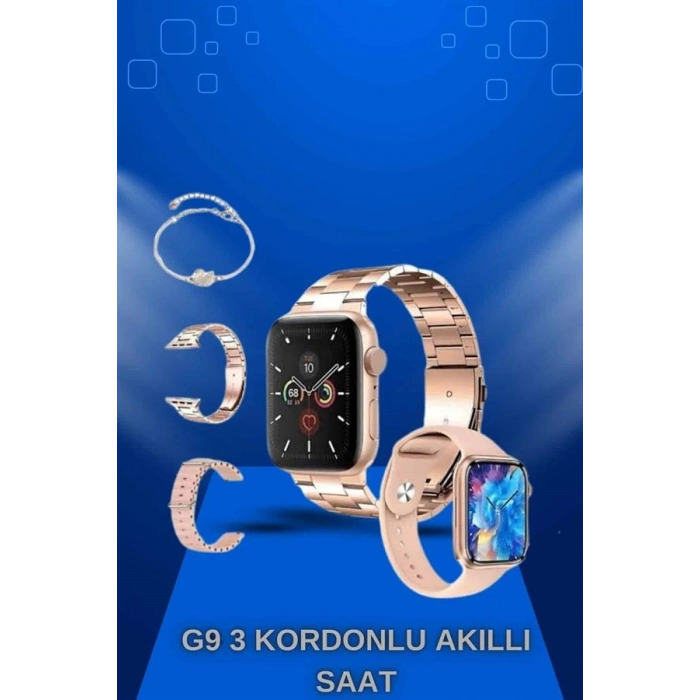 Nevamel Yeni Nesil Kaliteli Akıllı Saat ve Kablosuz Bluetooth Kulaklık  Yüksek Ses Kaliteli