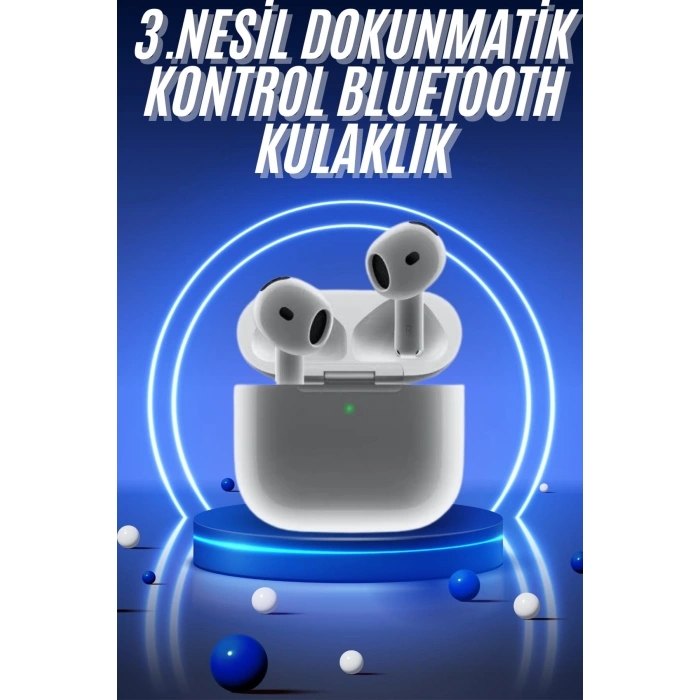 Nevamel Yeni Nesil Kulak İçi Bluetooth Kulaklık Kablosuz Sesli Asistan