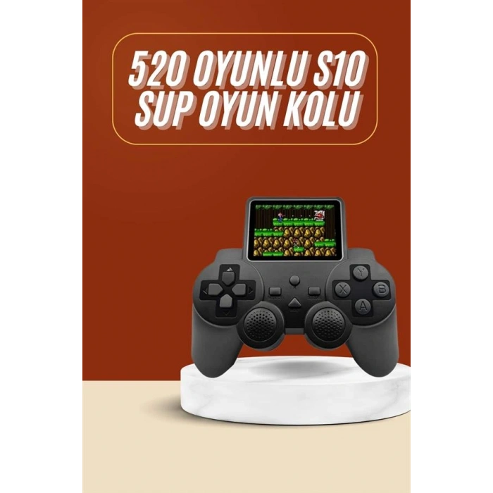 Nevamel Yeni Nesil Mini Atari 520 Retro Oyunlu S10 El Atarisi Video Oyun Konsolu