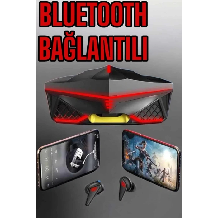 Nevamel® Yeni Nesil Oyuncu Kulaklığı Gürültü Önleyici Uzun Pil Ömrü Bluetooth Bağlantılı