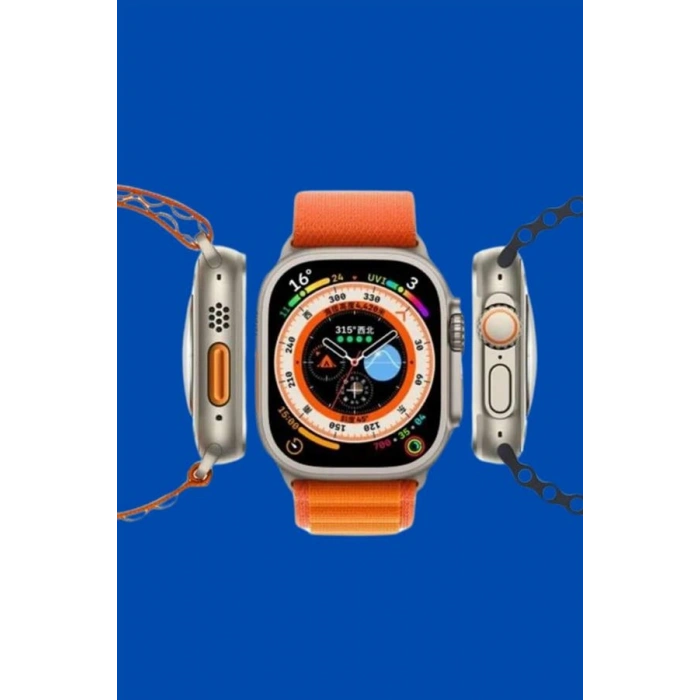 Nevamel Yeni Nesil Ultra Akıllı Saat Adımsayar Uyku Takibi Nabız Sensörü