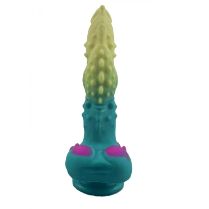 Nevamel® Yeşil Mavi Canavar Dildo Model 2