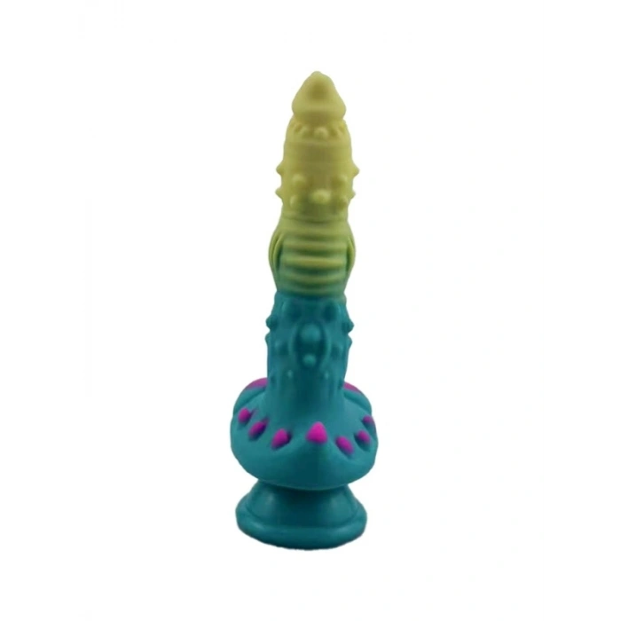 Nevamel® Yeşil Mavi Canavar Dildo Model 2